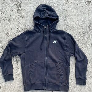 Nike Black Full-Zip Hoodie